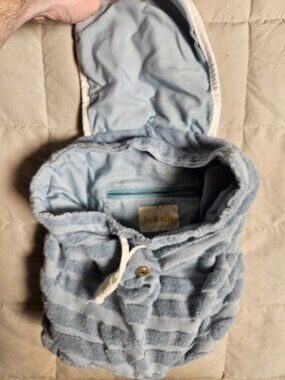 Lu & Elle Light Blue Terry Backpack